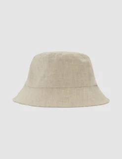 Tech Linen Bucket Hat Sandshell