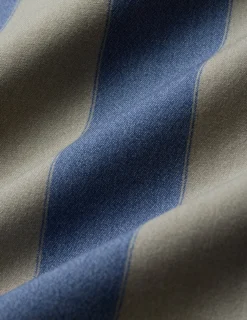 Tech Linen Casual Shirt Coastal Stripes