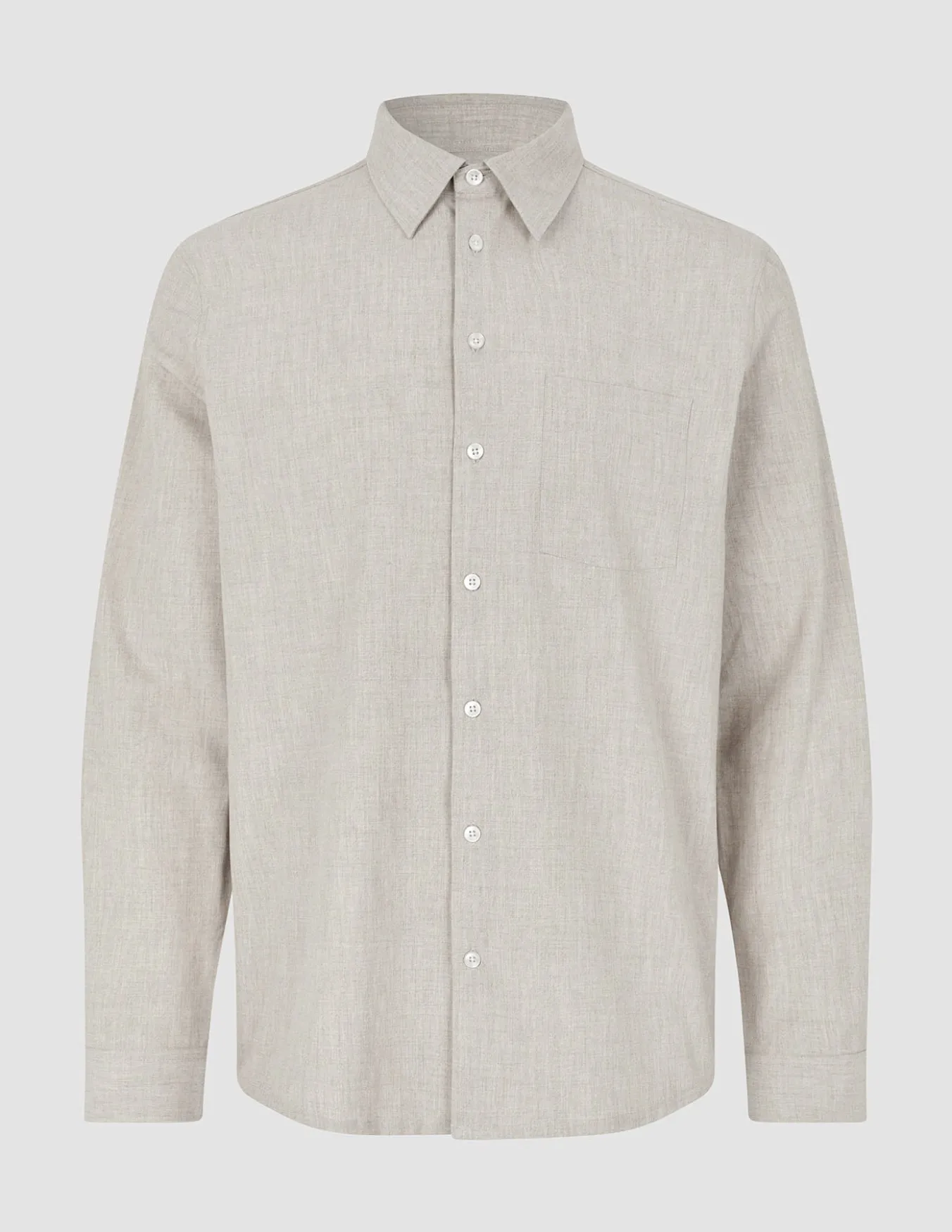 Tech Linen Casual Shirt Sandshell