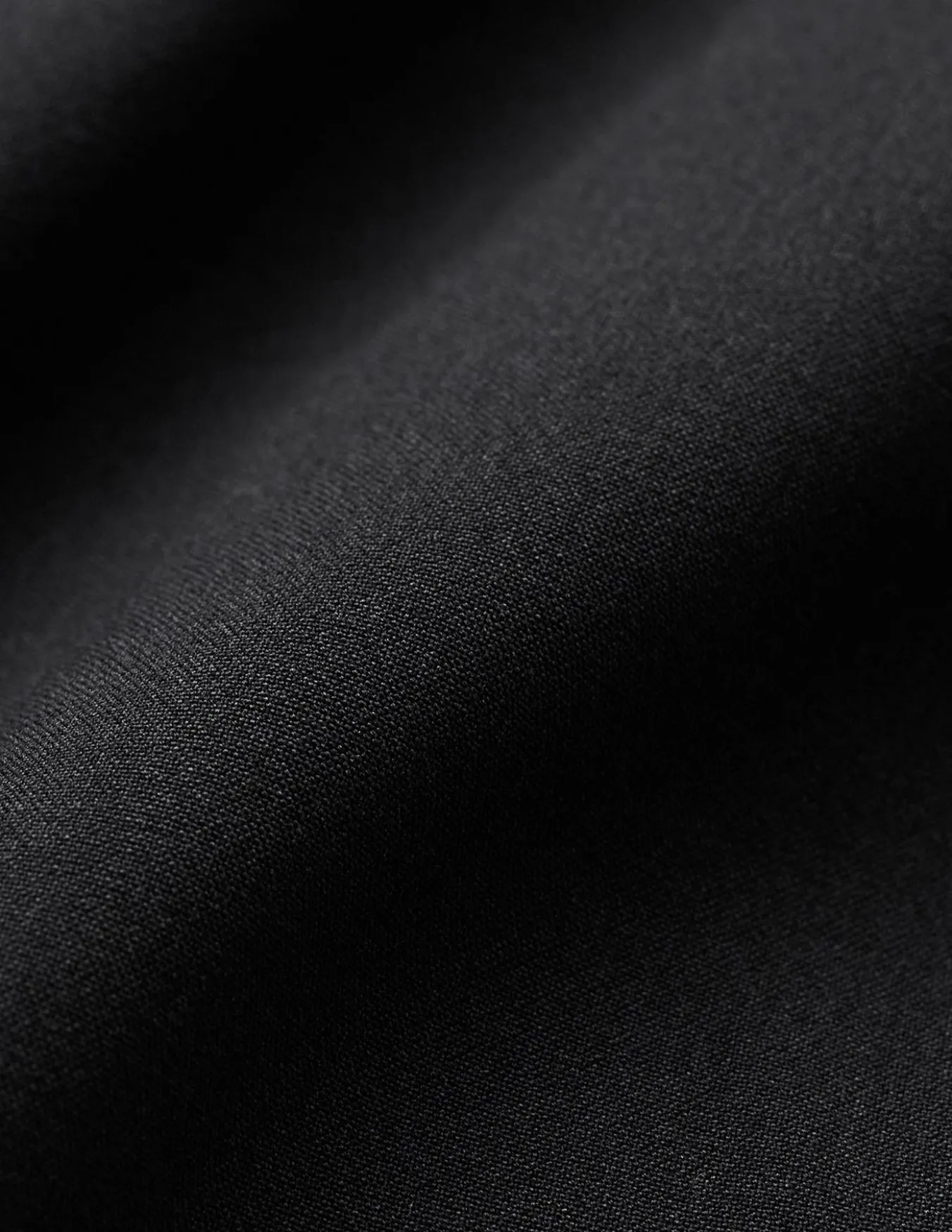 Tech Linen Elastic Shorts Black