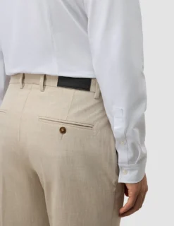 Tech Linen Suit Pants Relaxed Fit Sandshell