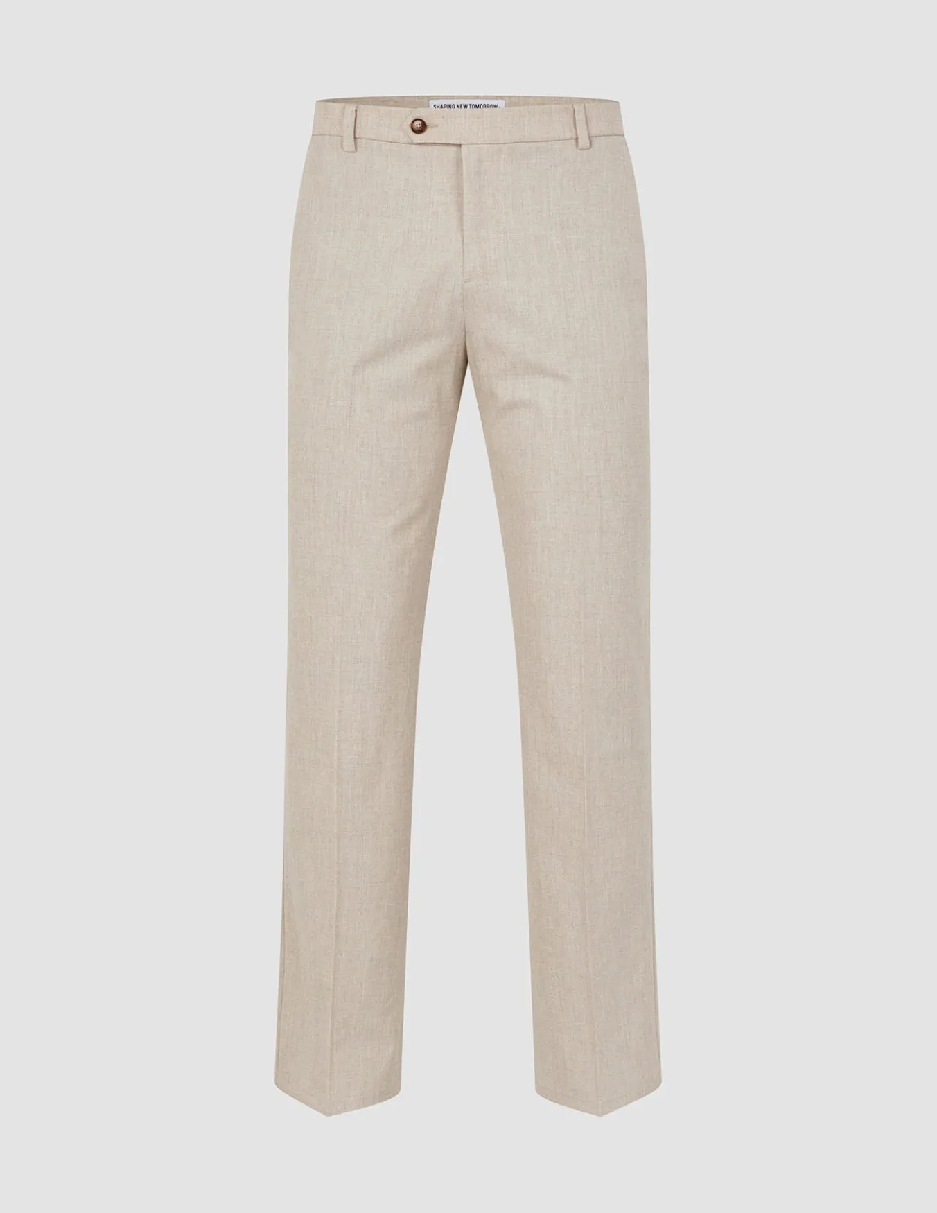 Tech Linen Suit Pants Relaxed Fit Sandshell
