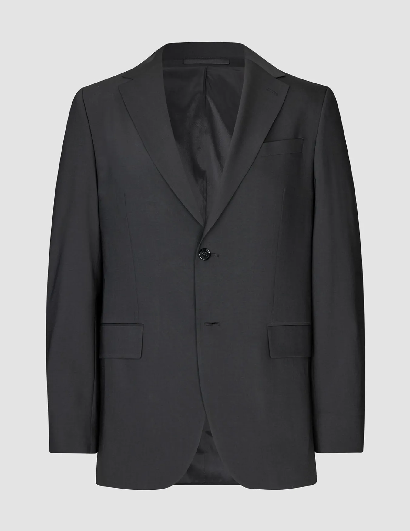 Tech Wool Blazer Black Regular