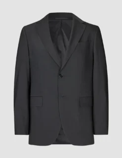 Tech Wool Blazer Black Slim