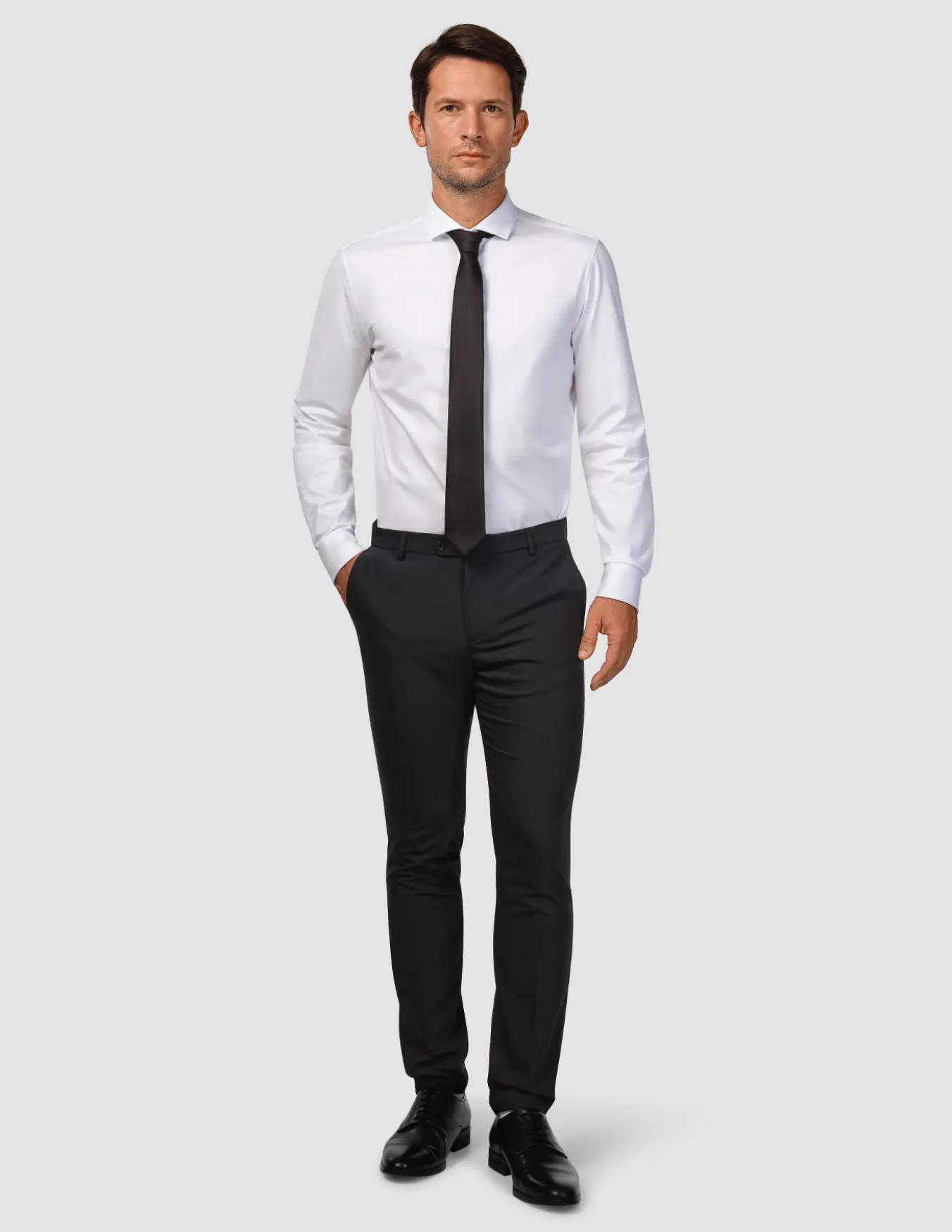 Tech Wool Suit Black