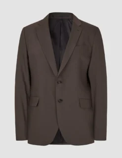 Tech Wool Suit Cocoa Brown