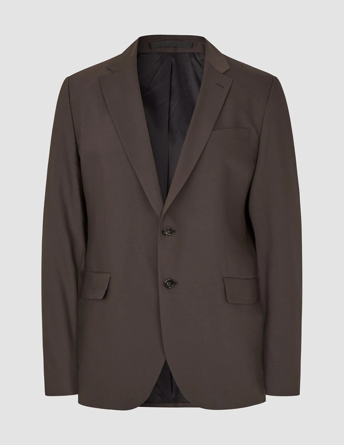 Tech Wool Suit Cocoa Brown
