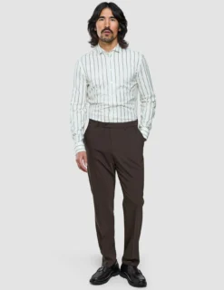 Tech Wool Suit Cocoa Brown
