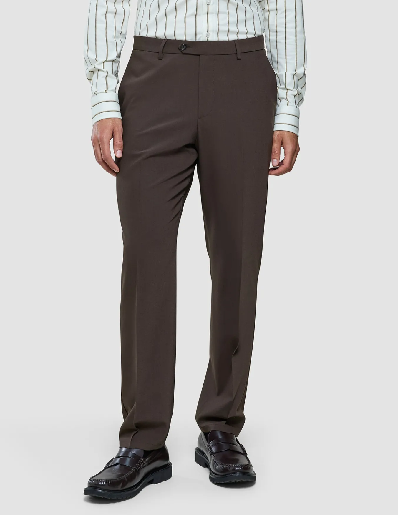 Tech Wool Suit Cocoa Brown
