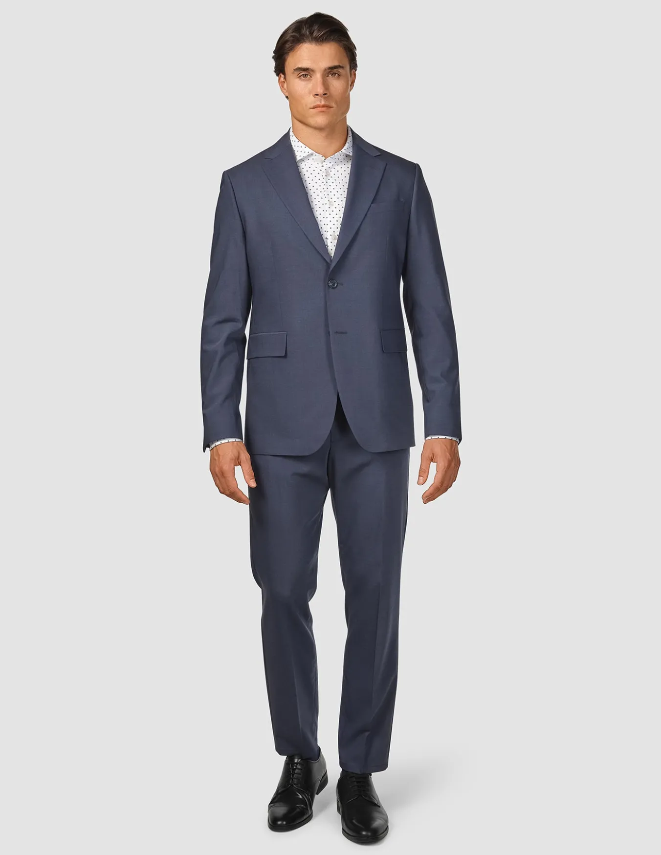 Tech Wool Suit Navy
