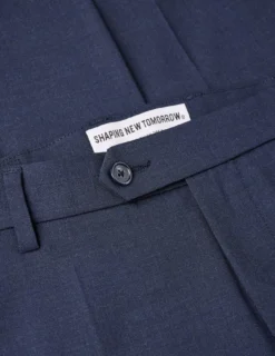 Tech Wool Suit Navy
