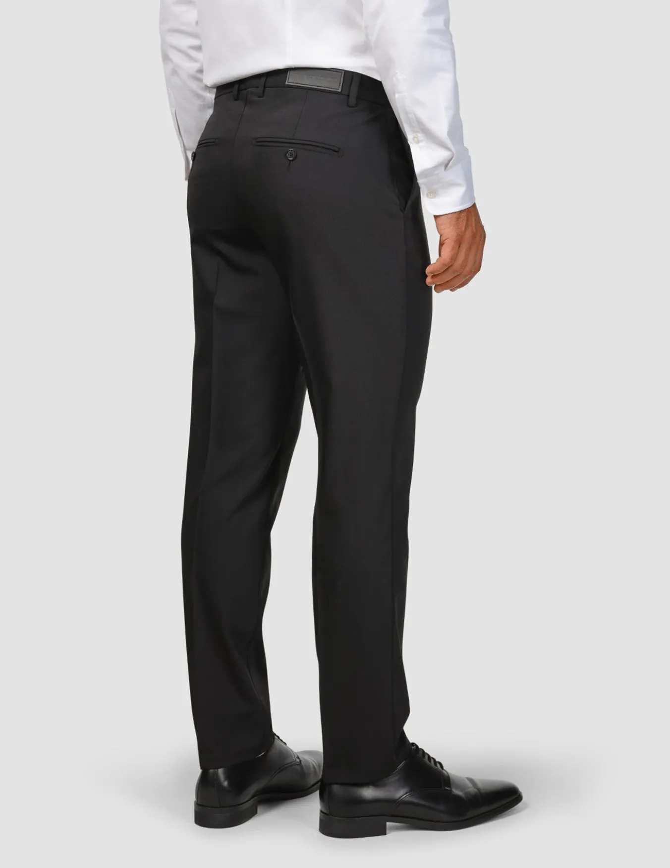 Tech Wool Suit Pants Regular Black