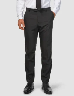 Tech Wool Suit Pants Regular Black