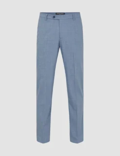 Tech Wool Suit Pants Regular Light Blue