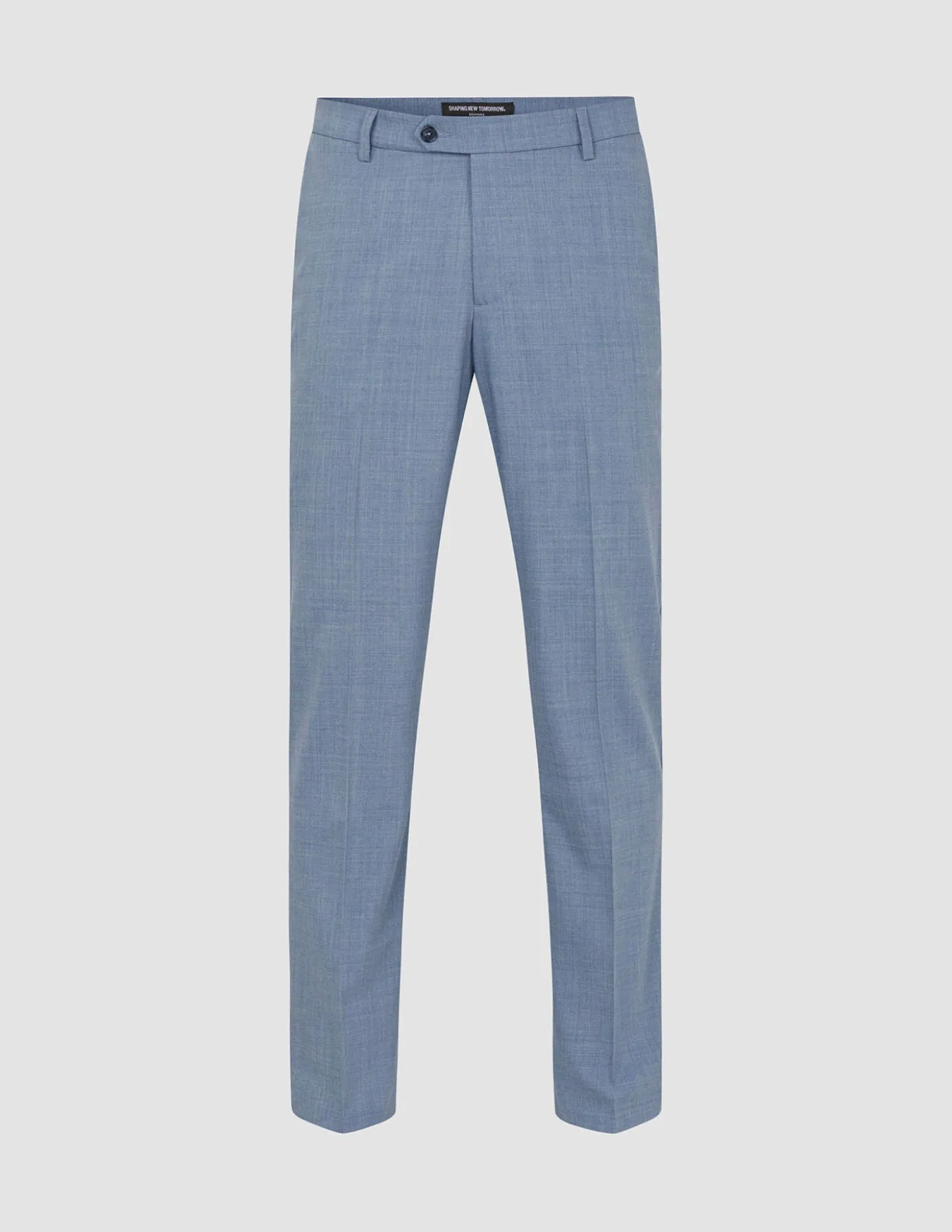 Tech Wool Suit Pants Regular Light Blue