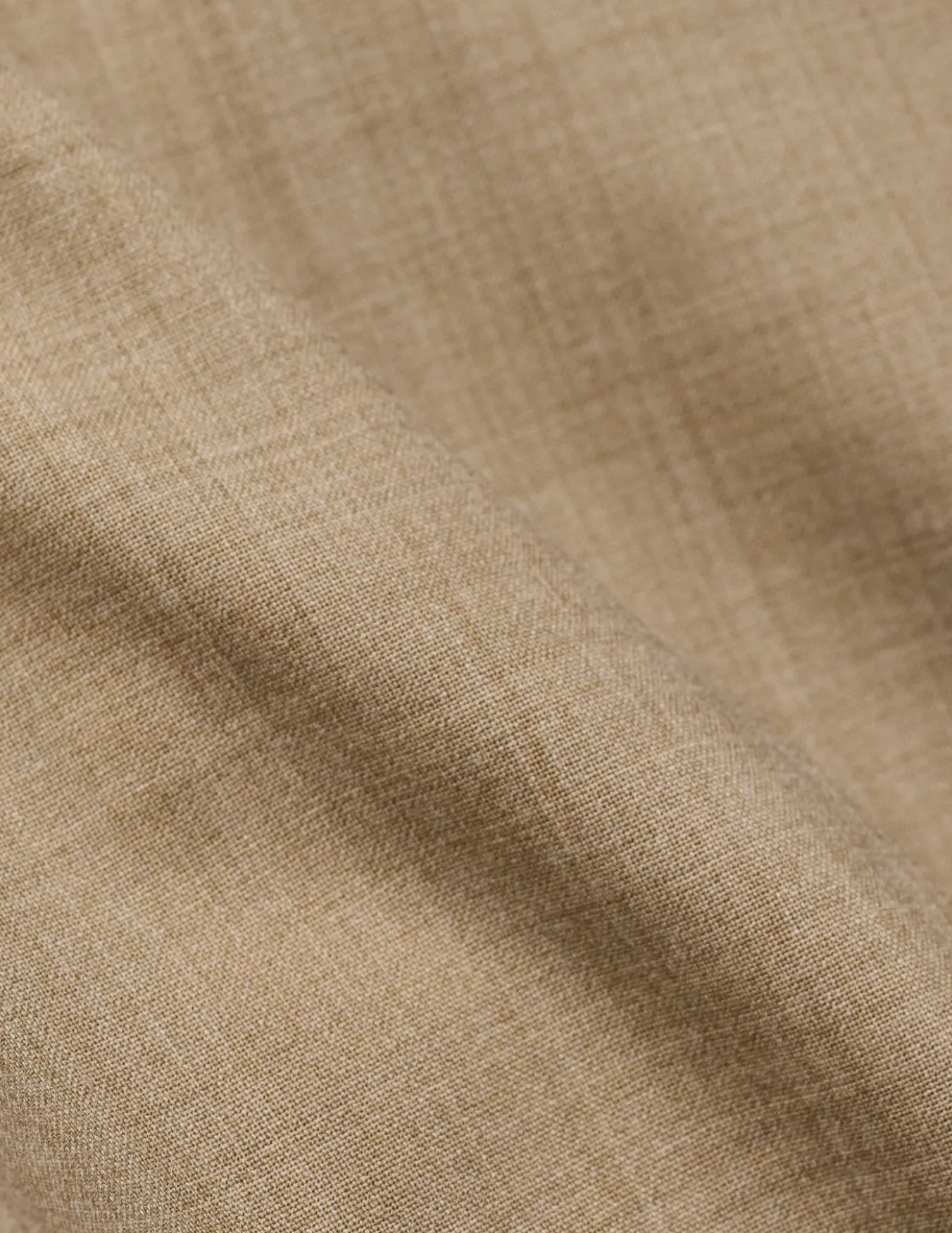 Tech Wool Suit Pants Regular Sand