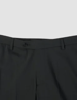 Tech Wool Suit Pants Relaxed Fit Black