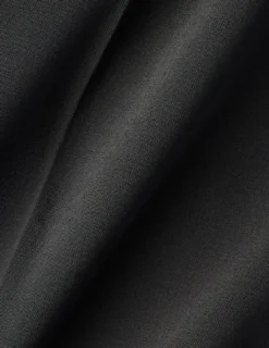 Tech Wool Suit Pants Relaxed Fit Black