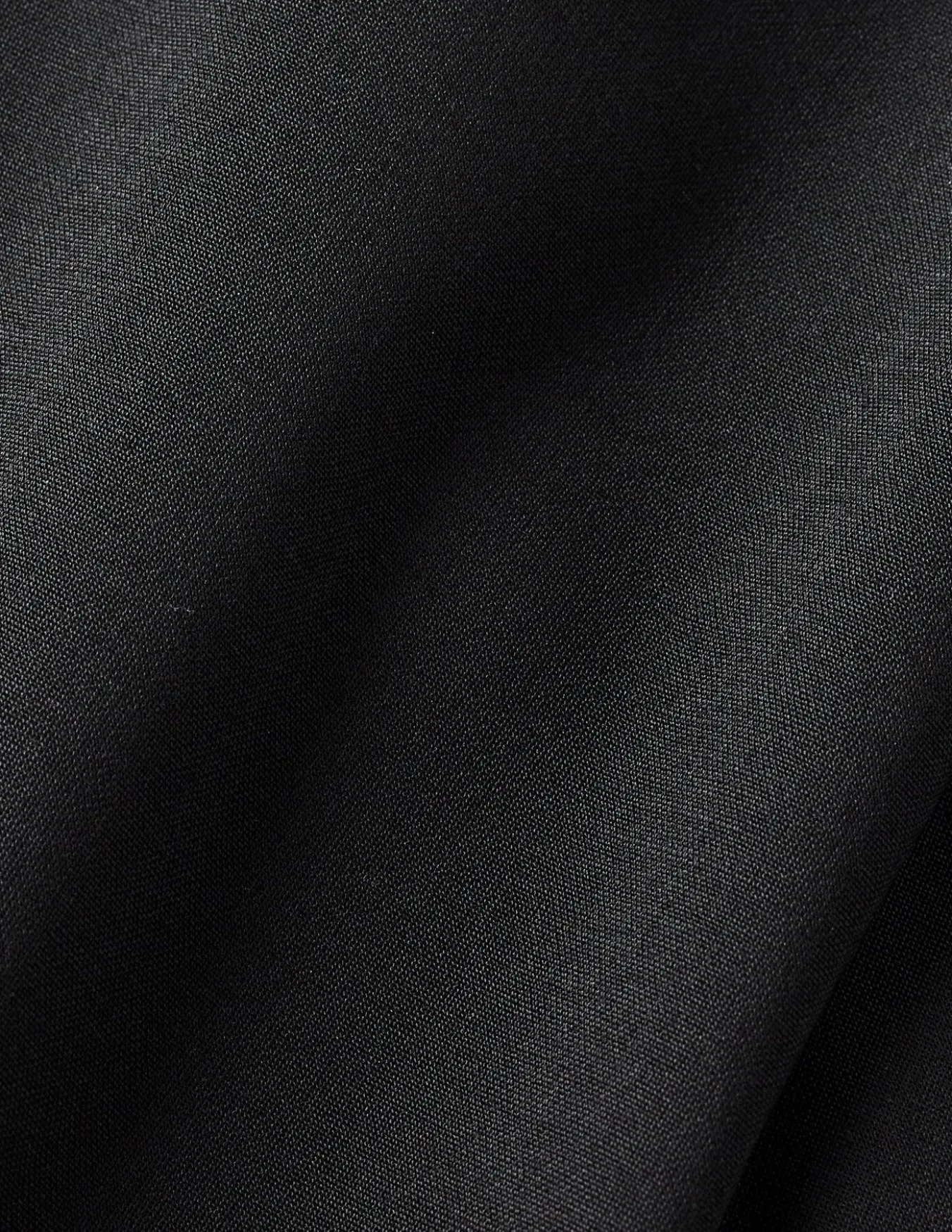 Tech Wool Suit Pants Slim Black