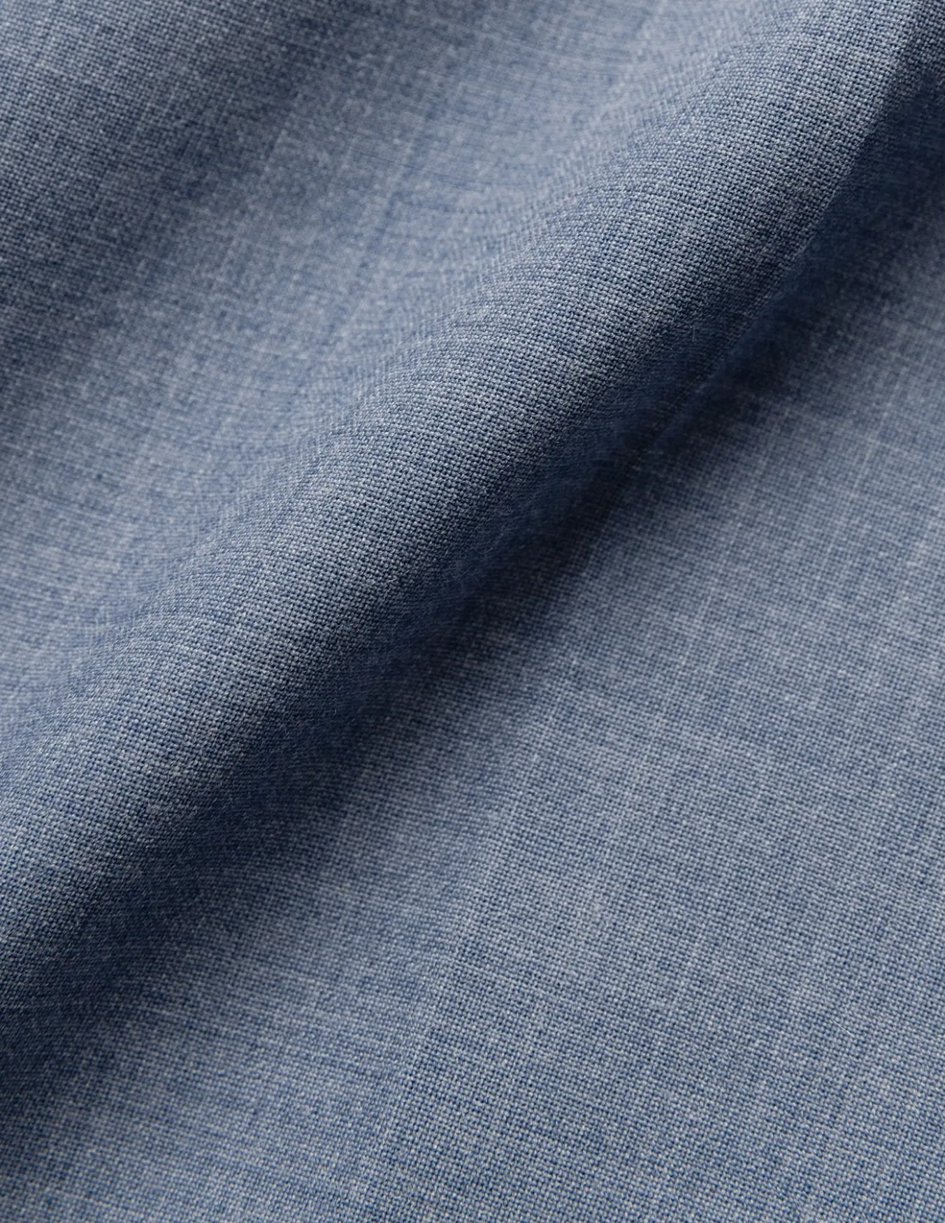 Tech Wool Suit Pants Slim Light Blue