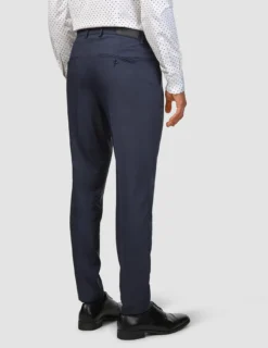 Tech Wool Suit Pants Slim Navy