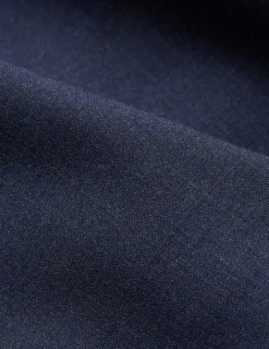 Tech Wool Suit Pants Slim Navy