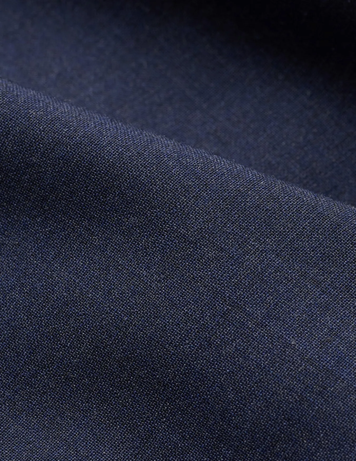 Tech Wool Suit Pants Slim Navy