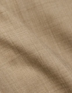 Tech Wool Suit Pants Slim Sand