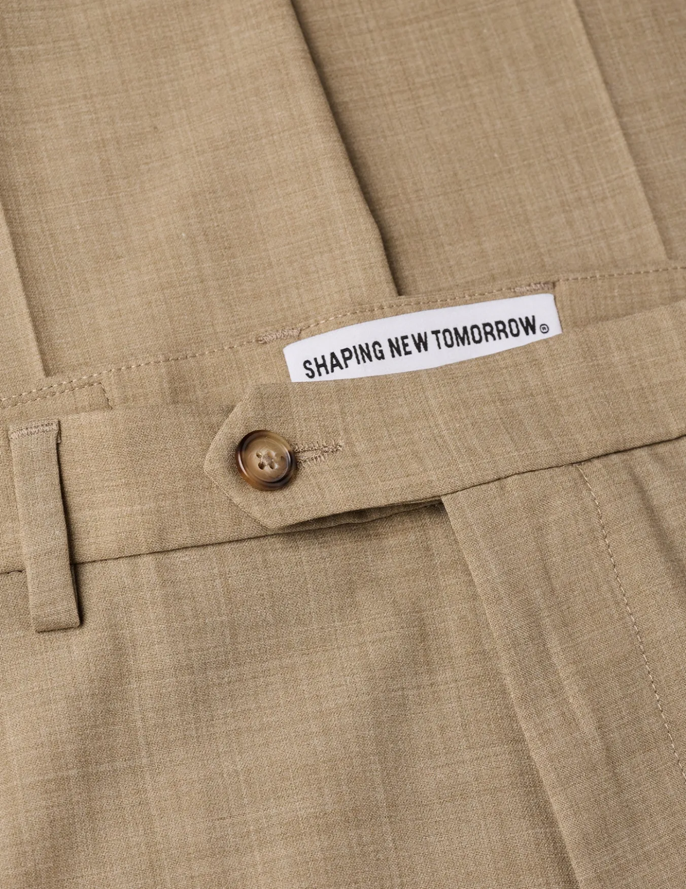 Tech Wool Suit Sand