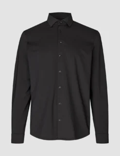Travel Shirt Black Regular