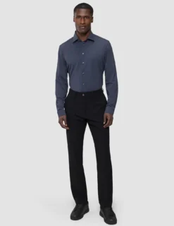 Travel Shirt Dark Navy Regular