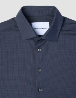 Travel Shirt Dark Navy Regular