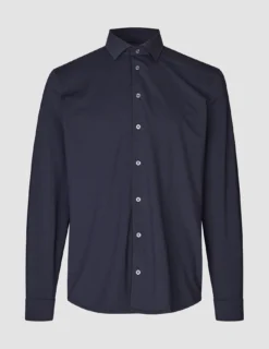 Travel Shirt Dark Navy Regular