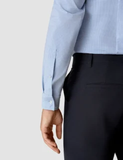 Travel Shirt Light Blue Regular
