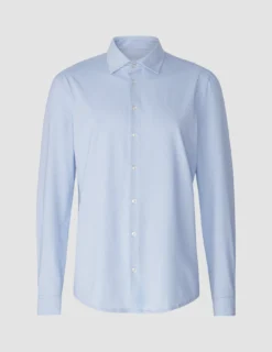 Travel Shirt Light Blue Regular