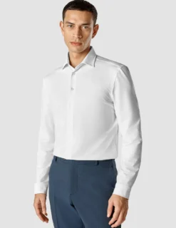 Travel Shirt White Regular