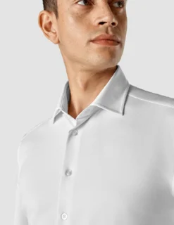 Travel Shirt White Slim