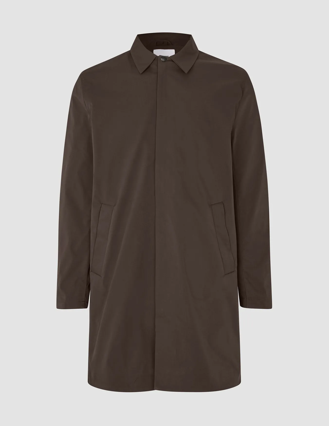 Waterproof Trench Coat Dark Brown