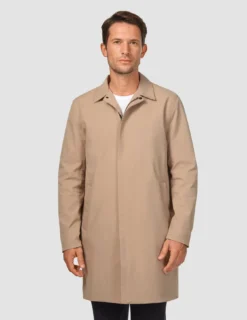 Waterproof Trench Coat Sand Grain