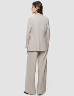 Women Ease Blazer Vanilla Melange