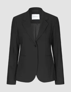 Women Ease Fitted Blazer Black