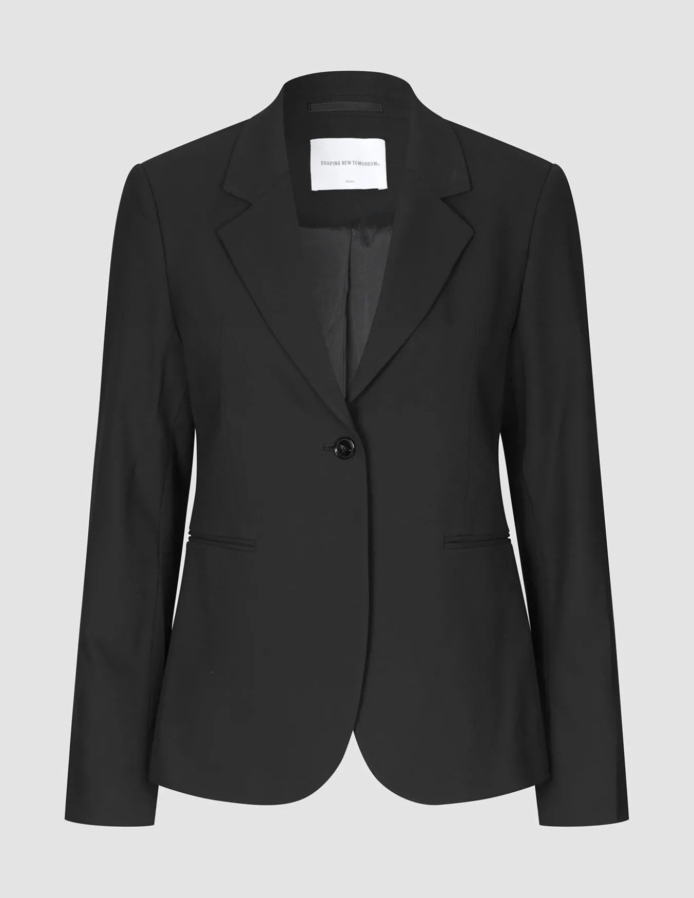 Women Ease Fitted Blazer Black