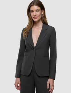 Women Ease Fitted Blazer Black