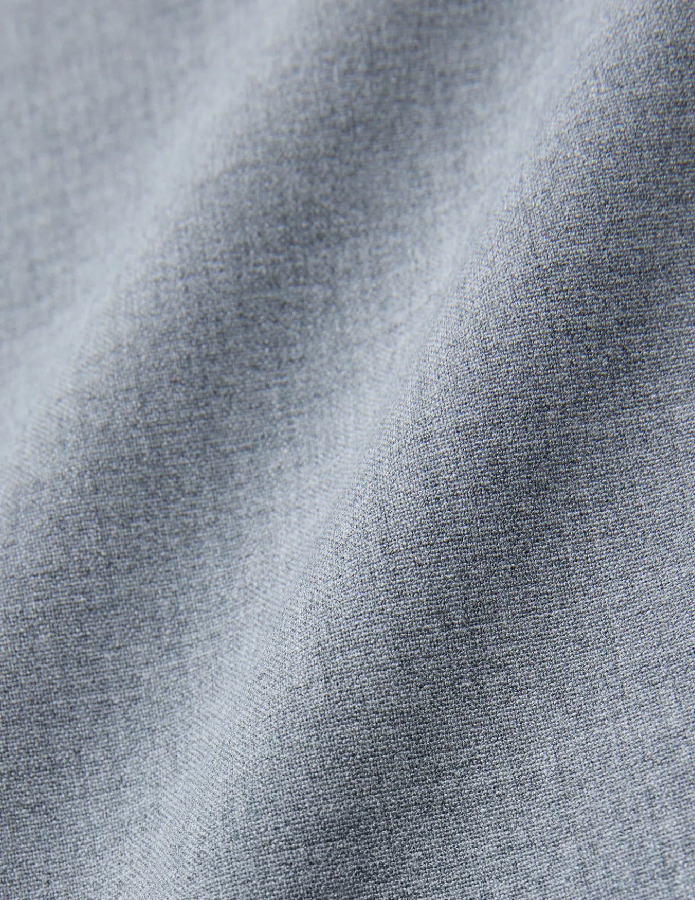 Women Ease Pants Straight Steel Melange