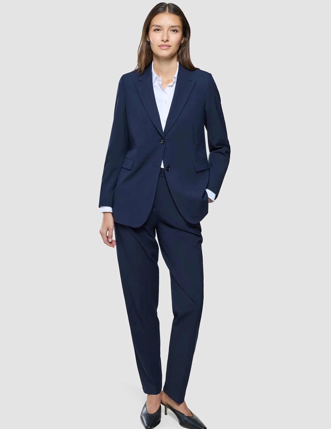 Women Ease Pants Tapered Blue Nights