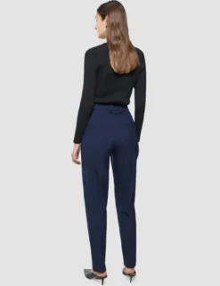 Women Ease Pants Tapered Blue Nights