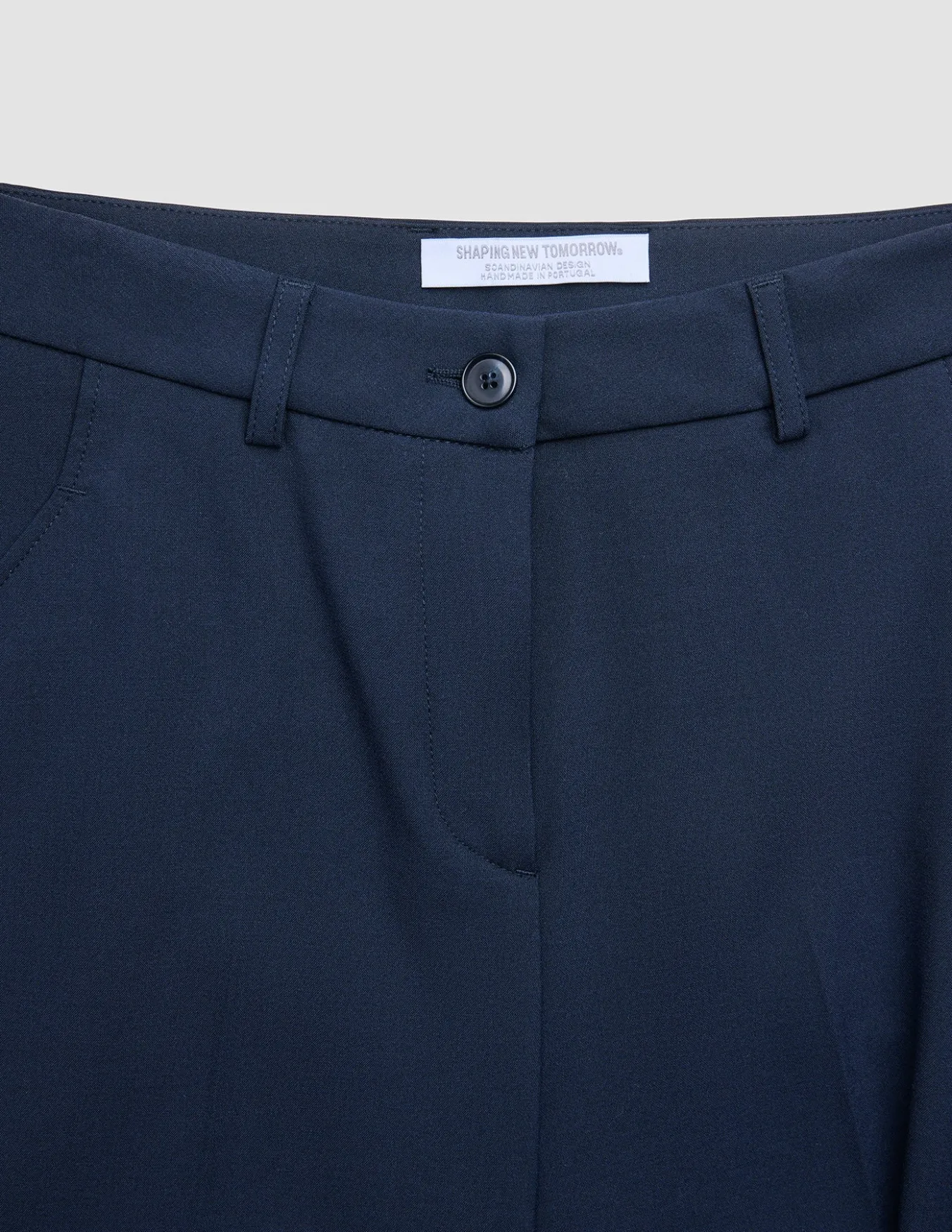 Women Ease Pants Tapered Blue Nights