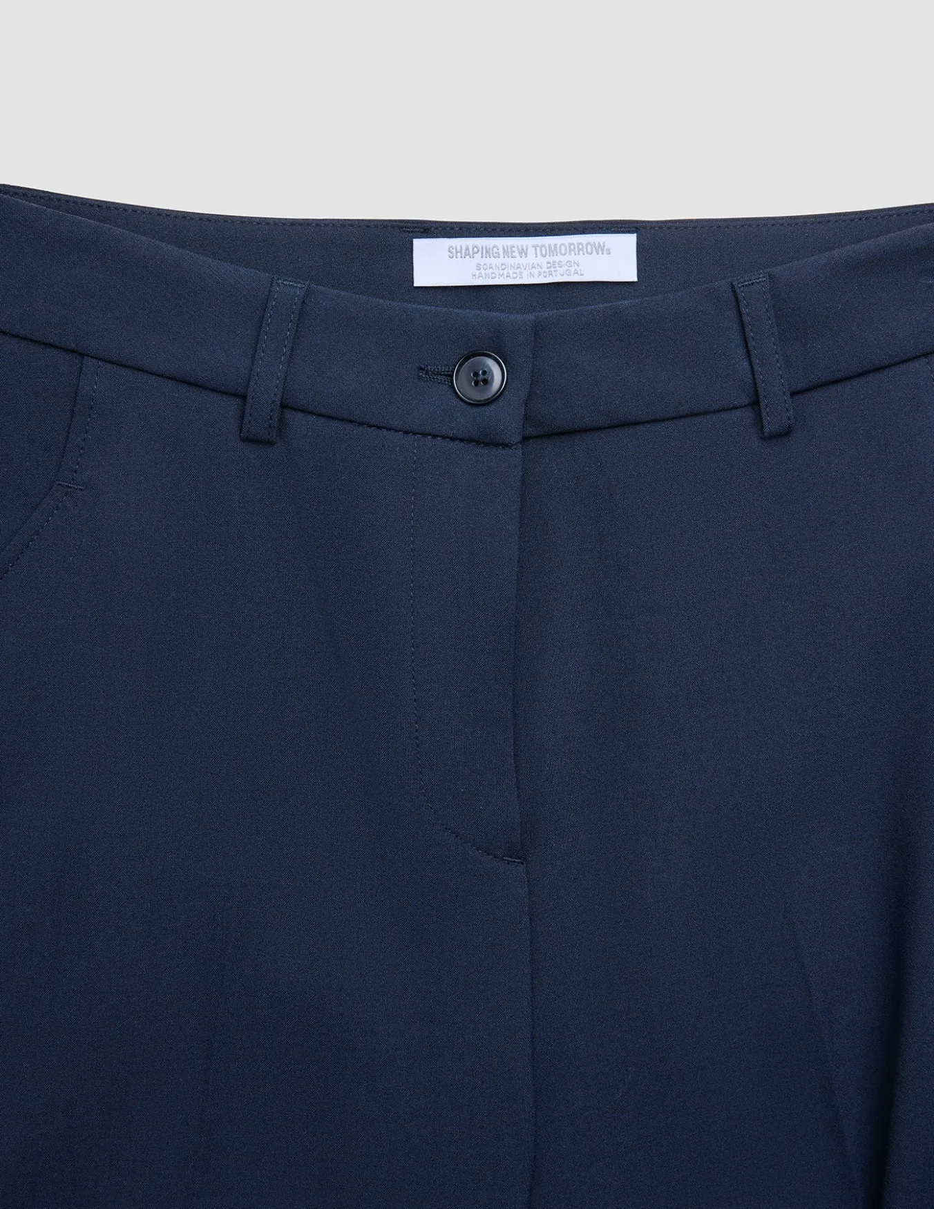 Women Ease Pants Wide Blue Nights