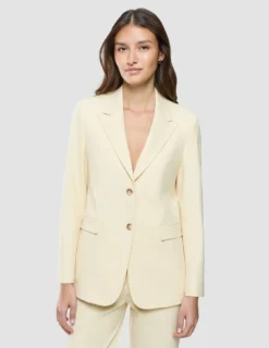 Women Essential Blazer Misty Yellow