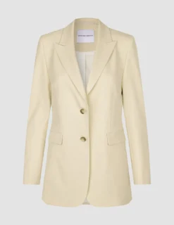 Women Essential Blazer Misty Yellow